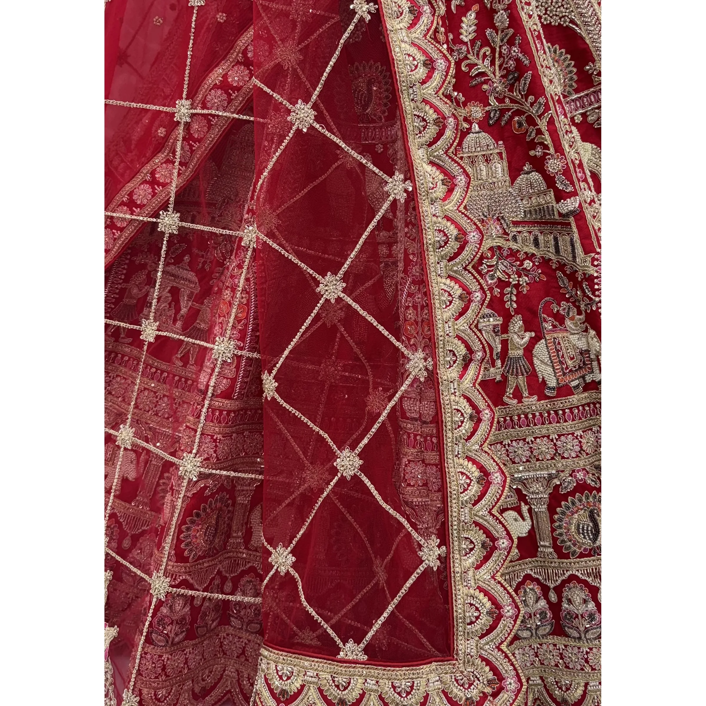 The Vamika Darbar Lehenga Choli – Product View 2