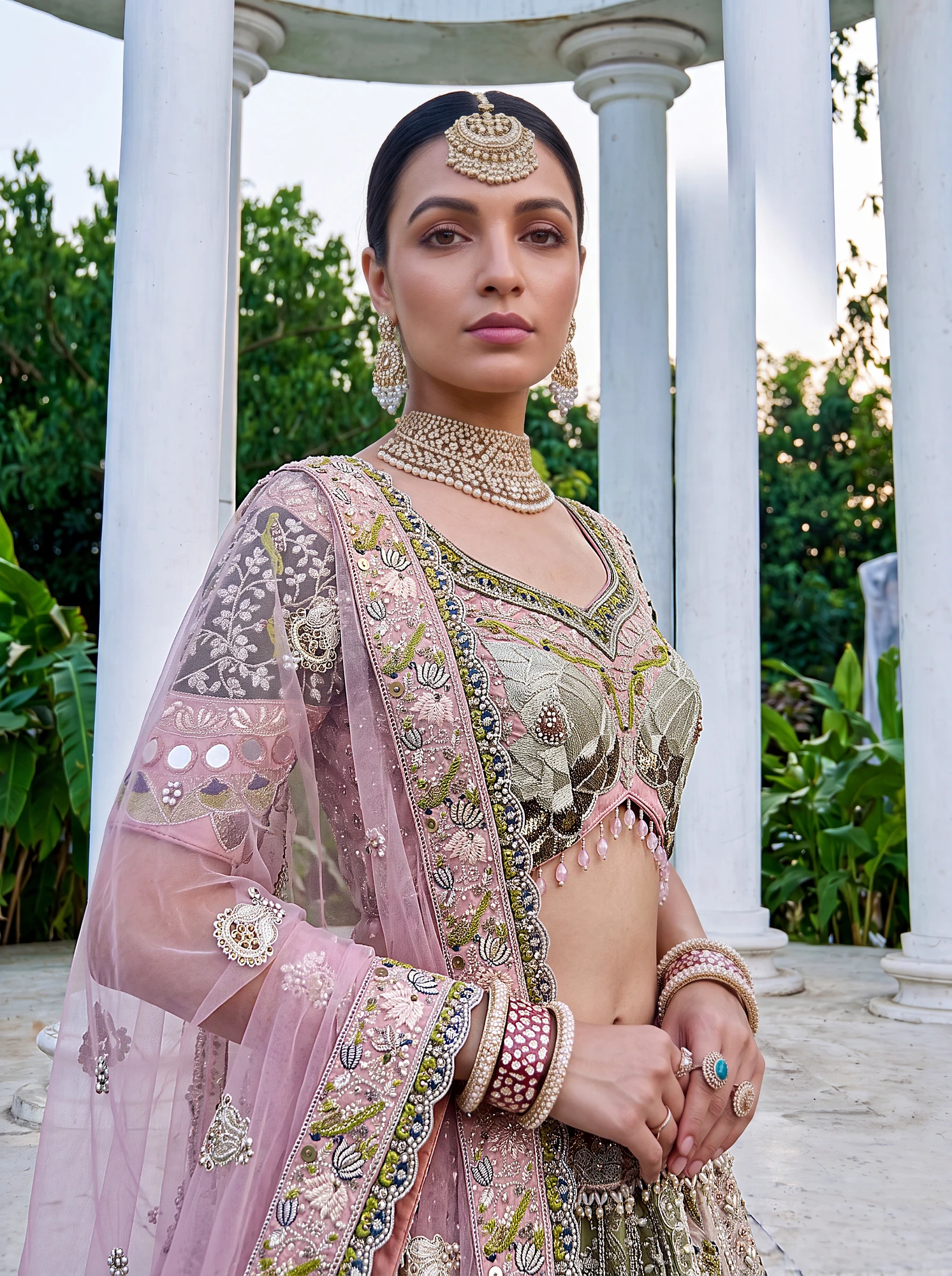 The Royal Mosaic Lehenga Choli