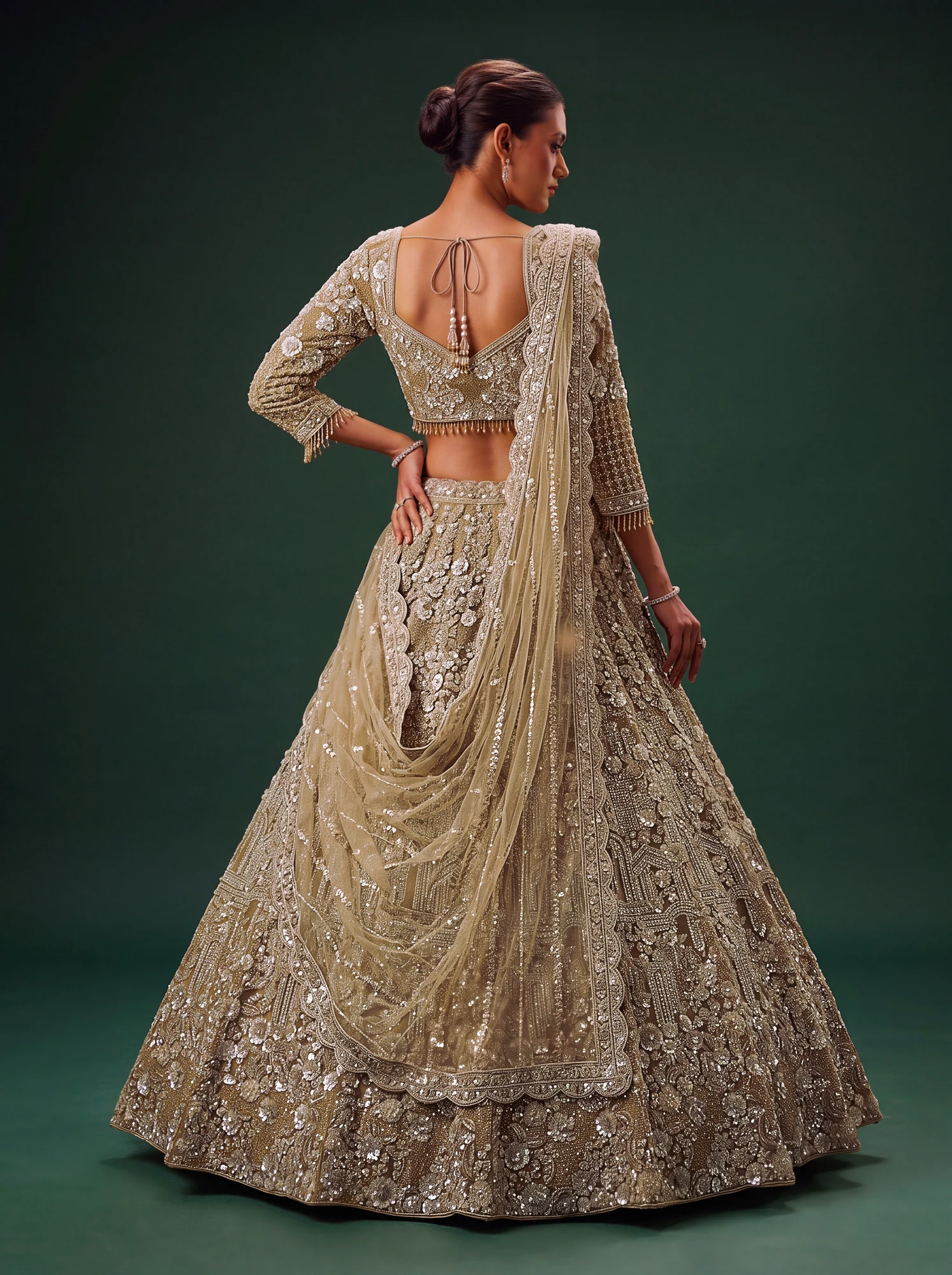 The Golden Hour Lehenga Choli