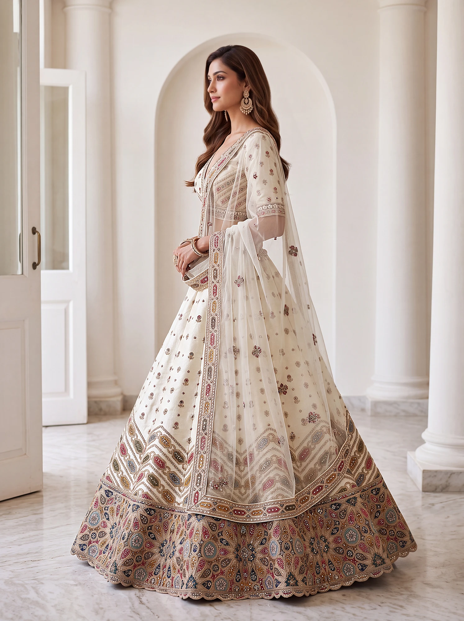 The Noor-E-Zar Lehenga Choli