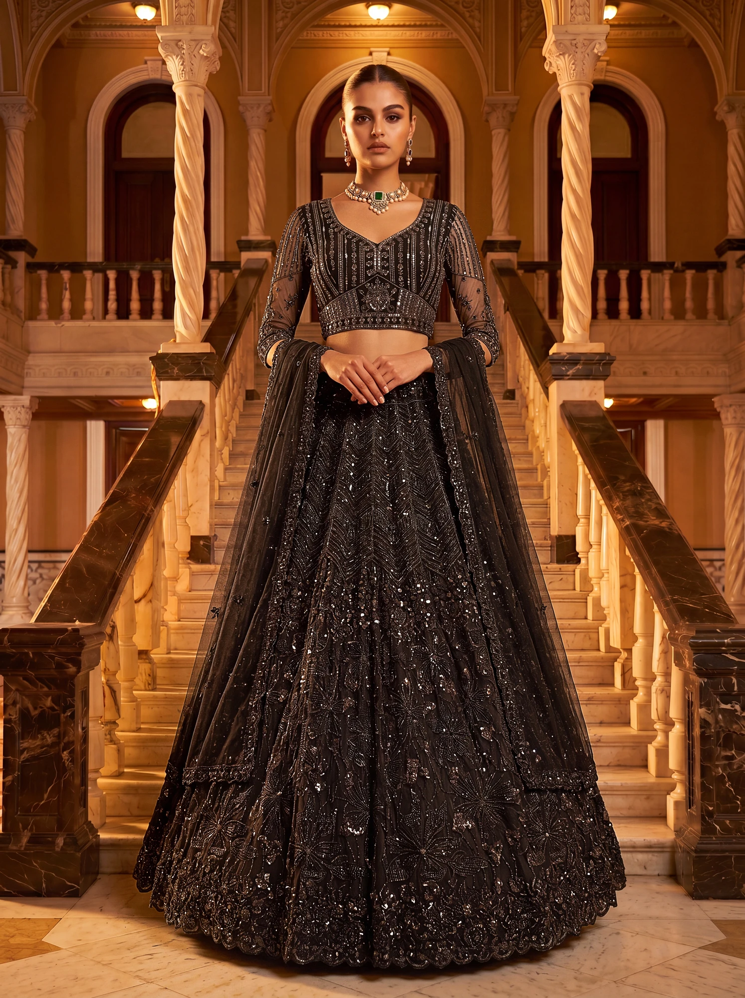 The Zed Lehenga Choli | Vruxon