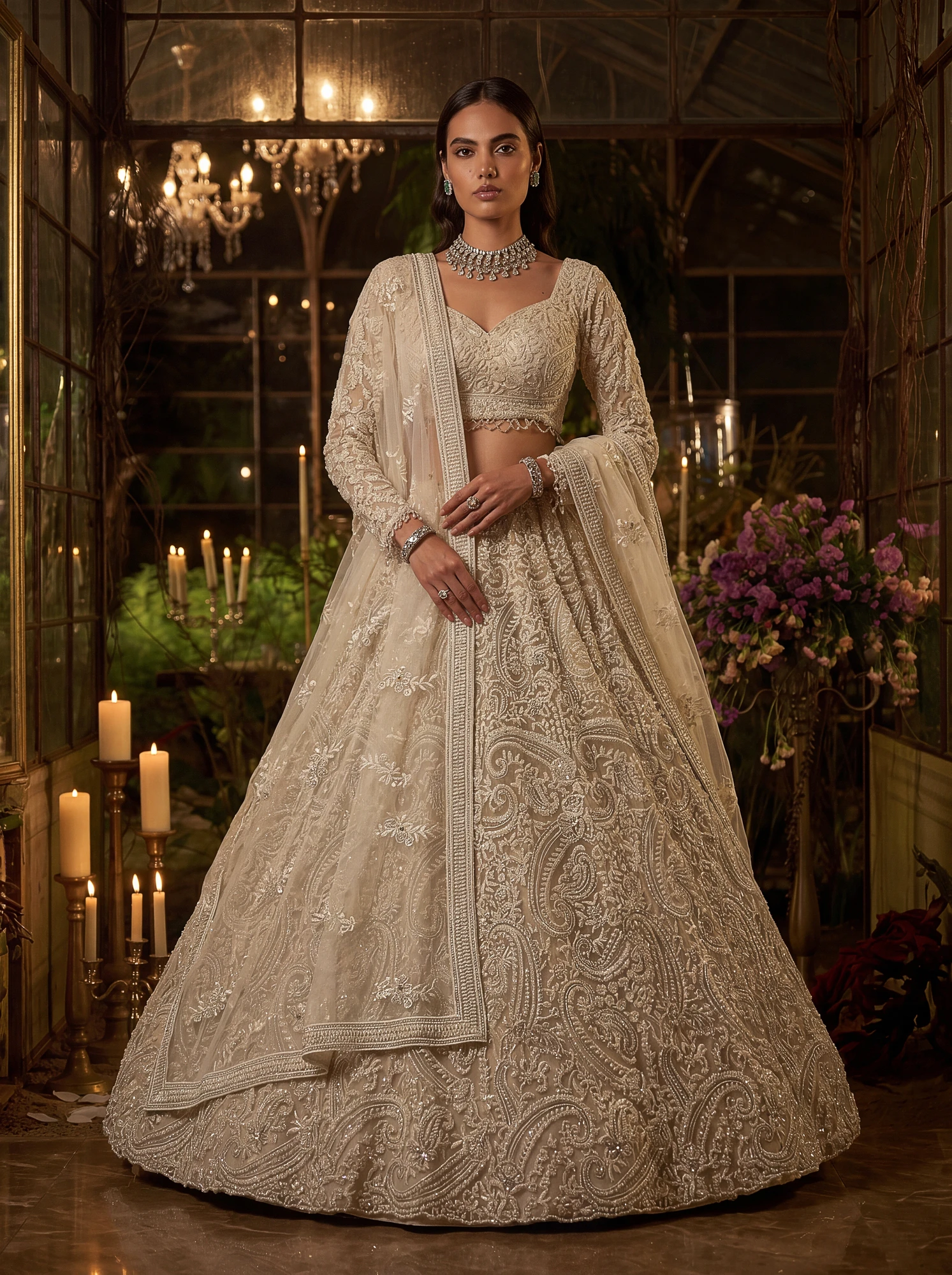 The Seraphina Lehenga Choli | Vruxon