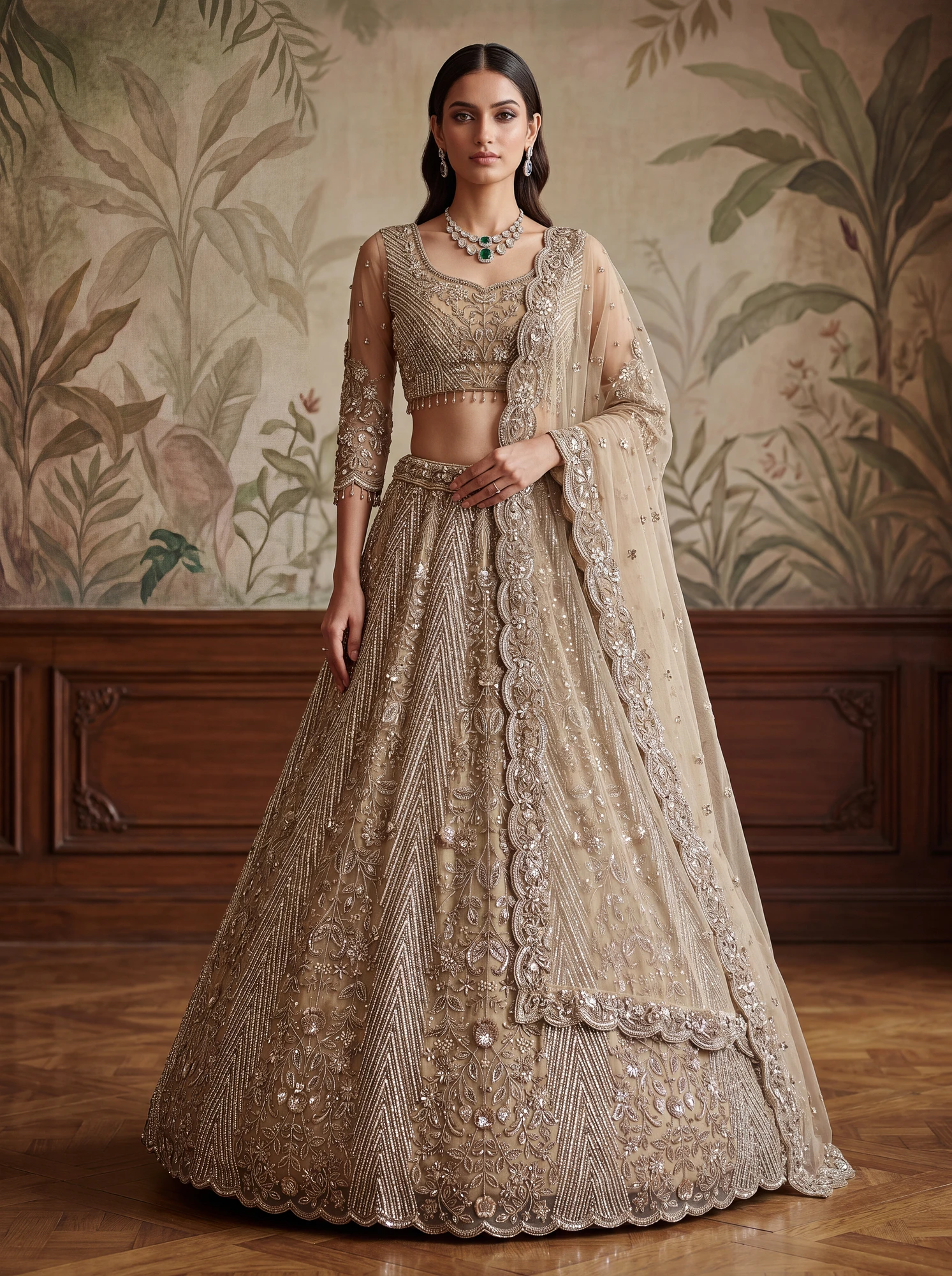 The Aurelia Lehenga Choli | Vruxon