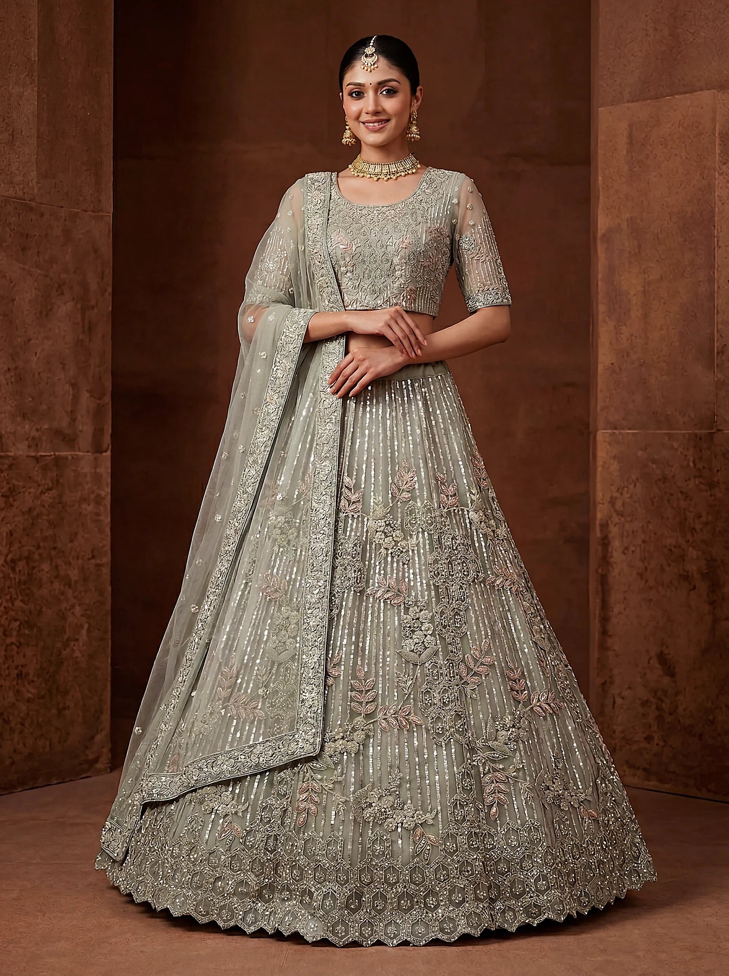 The Gulshan Lehenga Choli | Vruxon