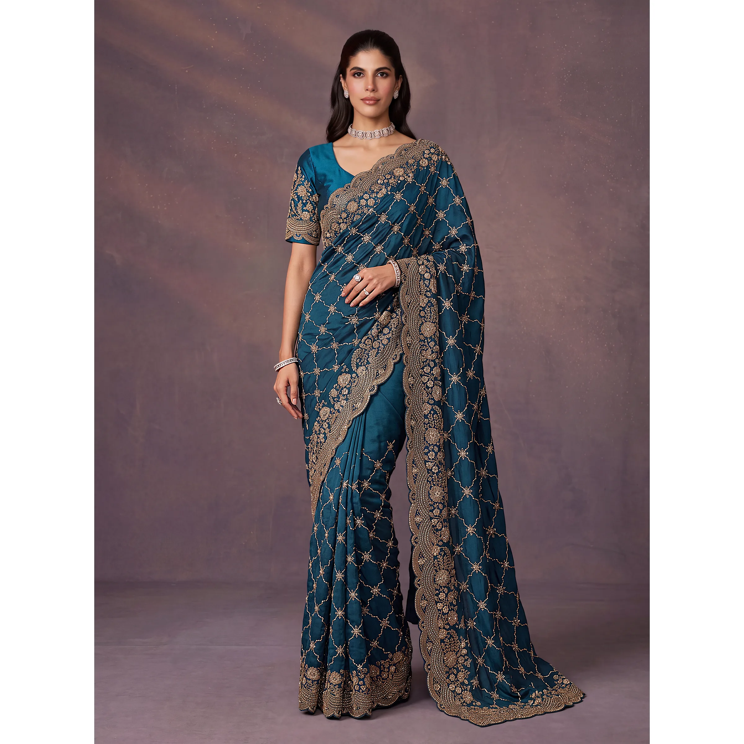 The Ruhani Saree | Vruxon