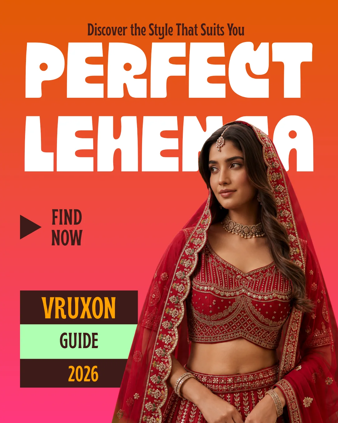 How to Choose the Perfect Lehenga for Your Body Shape